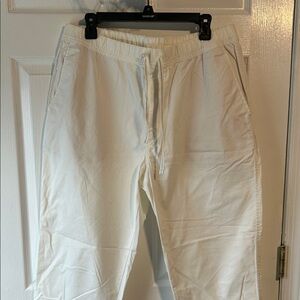 Uniqlo Cream Chinos & Khakis